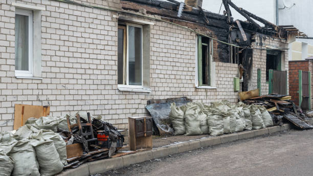 Professional Soot Cleanup technician working in Warsaw, VA